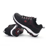 Men Leather Casual Sneakers Lightweight Walking Tennis Shoes for All Seasons - Image 5